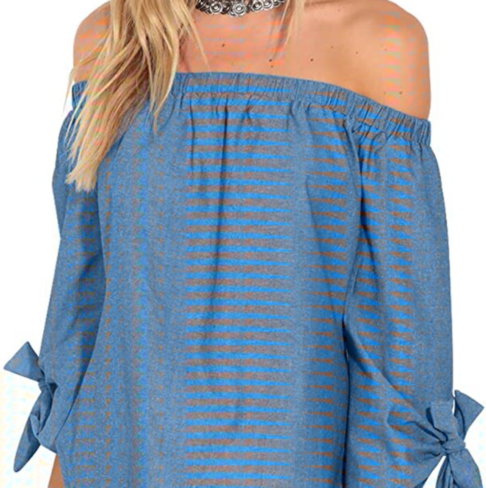 Women's off the Shoulder top blouse